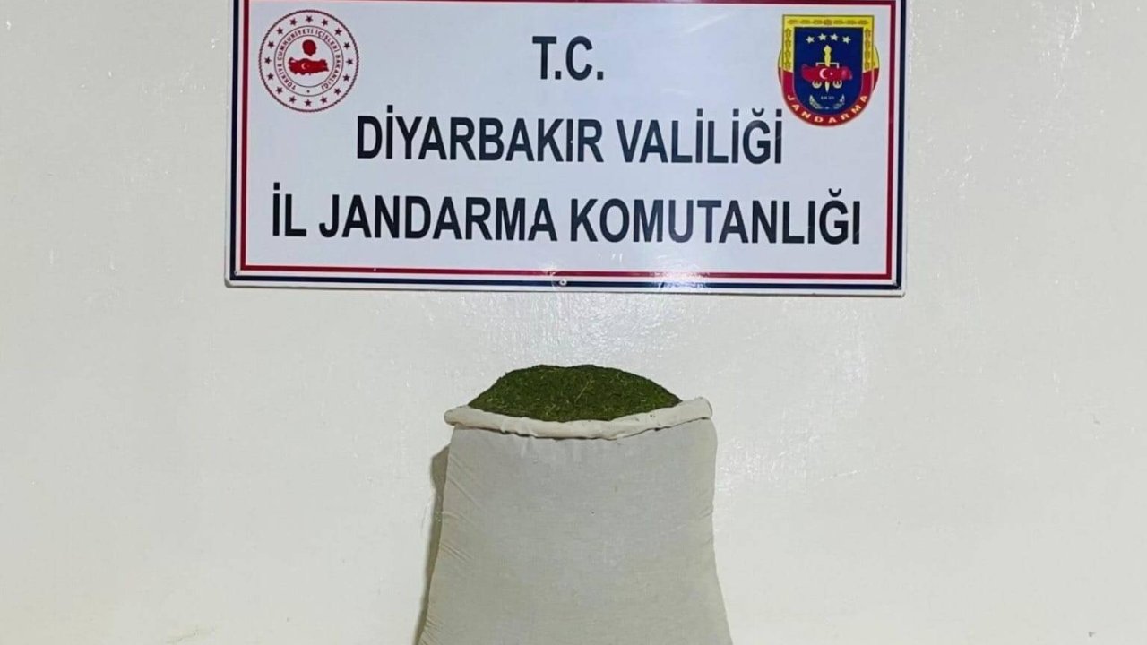 Diyarbakır’da 144 kilo esrar ele geçirildi