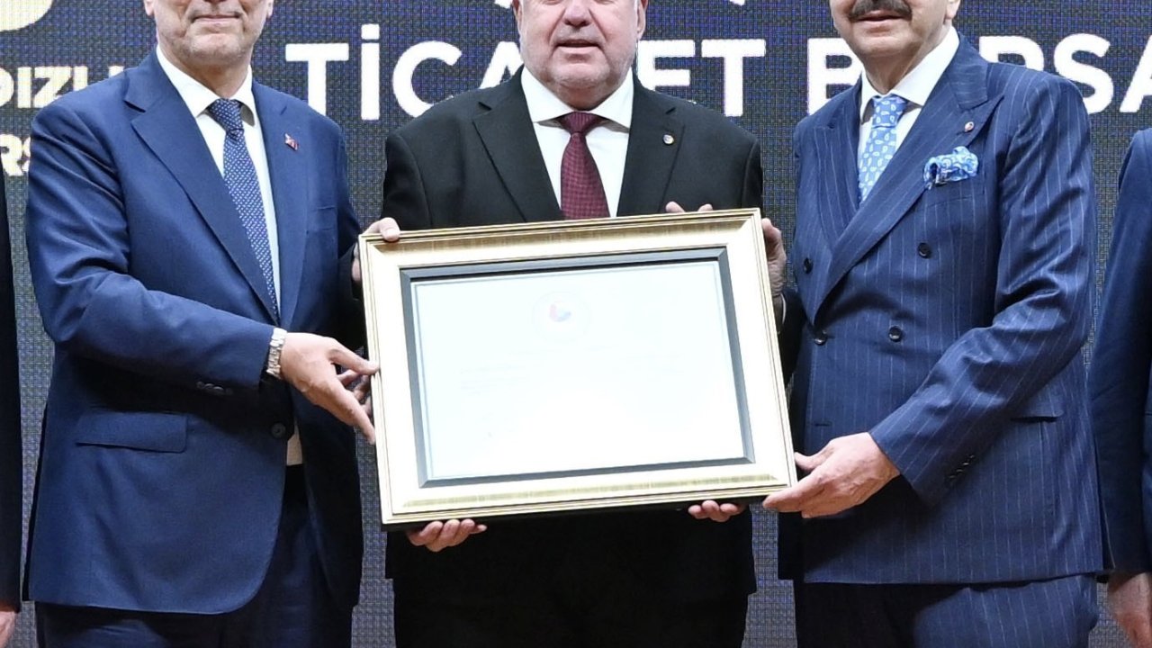 Çarşamba Ticaret Borsası ’5 yıldızlı borsa’ statüsünü korudu