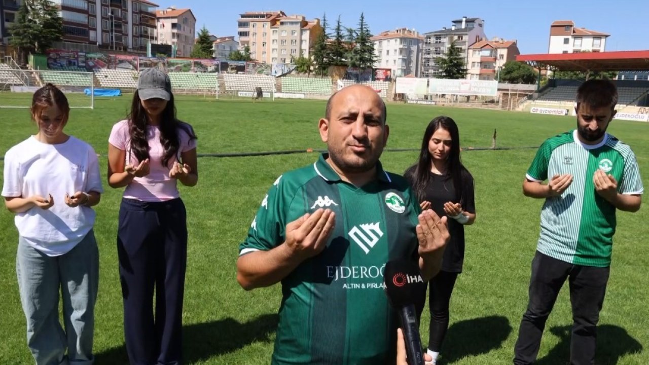 Kırşehir FK amigosundan takım için dua: "Yediğimiz goller ofsayt olsun"