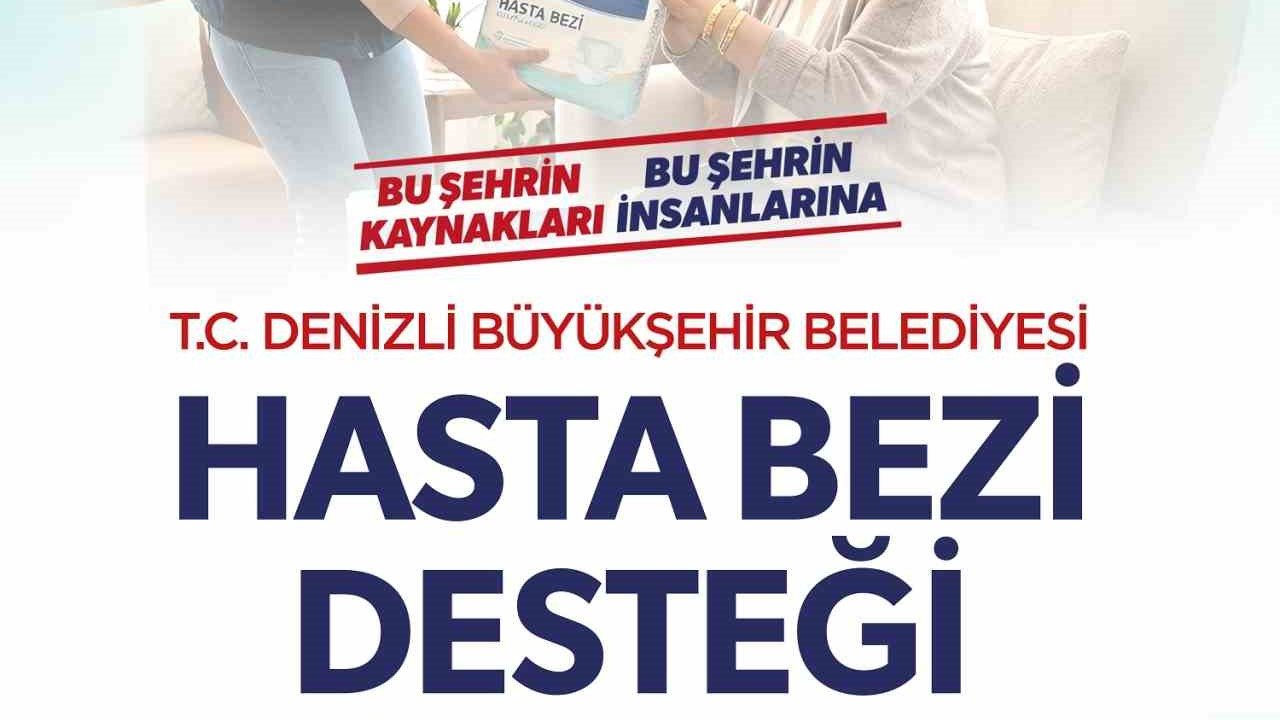 Denizli Büyükşehir zor günlerde ailelerin yanında
