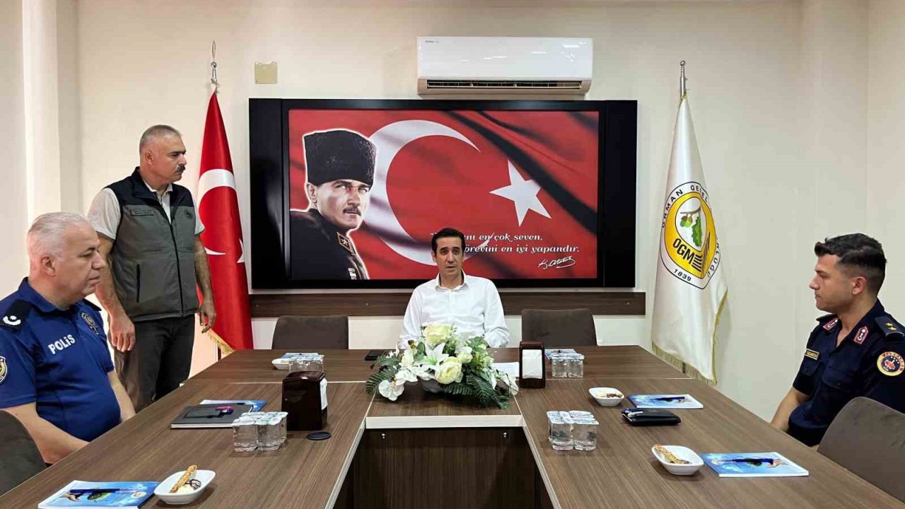 Bozyazı’da orman yangınlarına karşı toplantı yapıldı