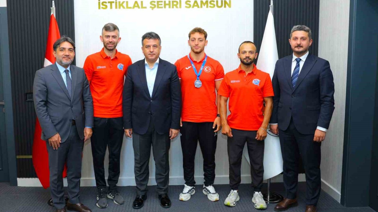 Başkan Doğan’dan Avrupa ikincisi milli sporcuya kutlama