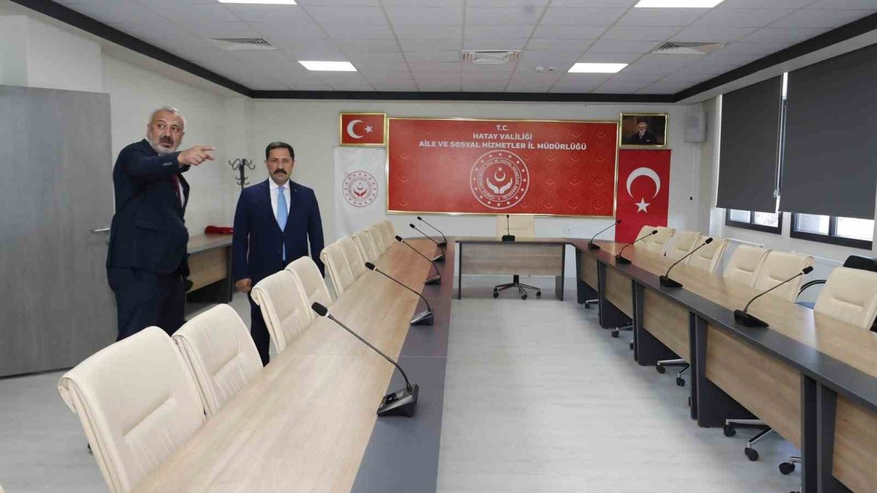 Yapımı tamamlanan Aile ve Sosyal Hizmetler il müdürlüğü binası hizmete açıldı
