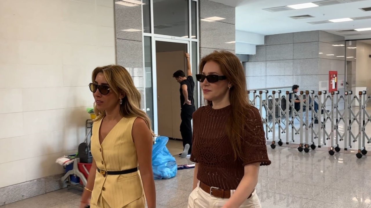 Elçin Sangu adliyeye geldi