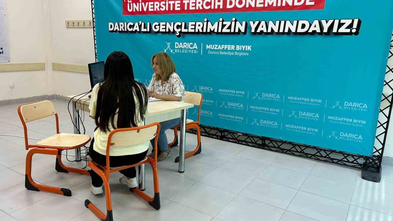 Darıca’da YKS öğrencileri için ücretsiz tercih danışmanlığı başladı