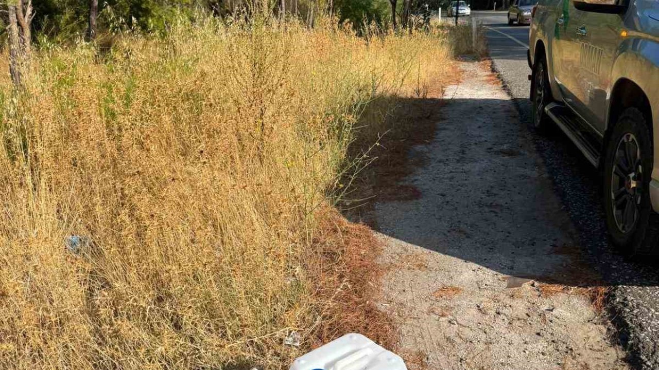 Marmaris’te kritik noktalara ilk müdahale için su bidonu
