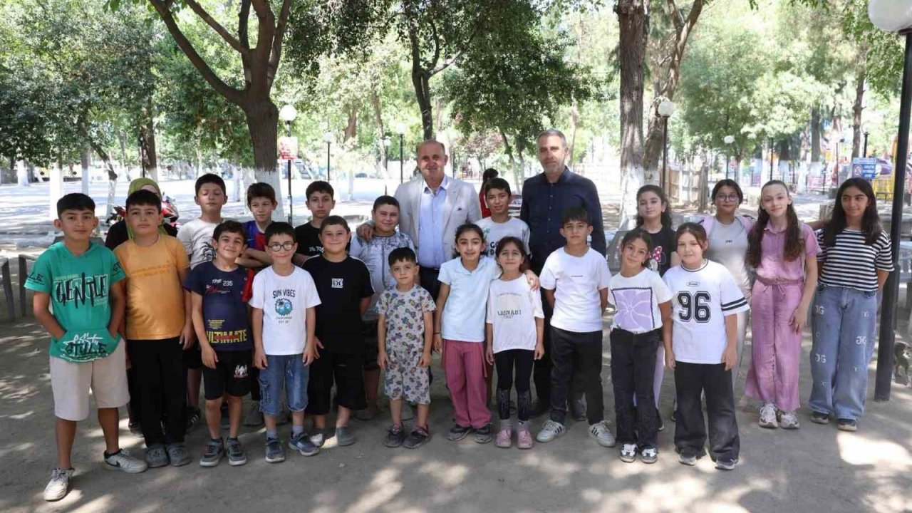 İncirliova’da Kur’an kursu öğrencileri Kültür Park’ta ağırlandı