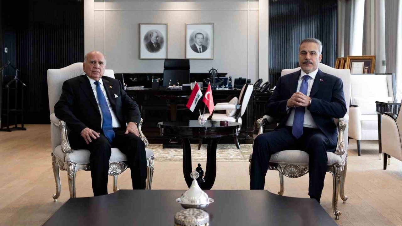Bakan Fidan, Iraklı mevkidaşı ile bir araya geldi