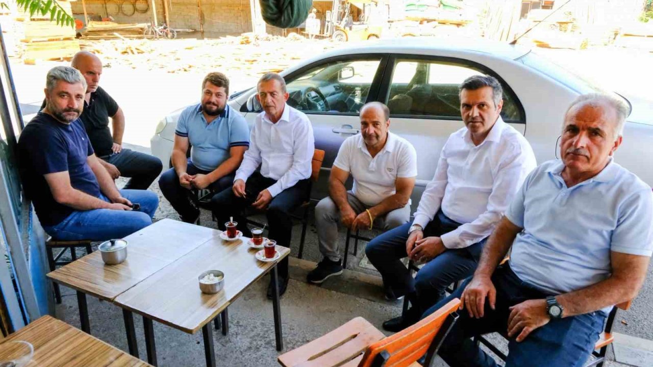 Başkan Tanoğlu, esnaf ve sanayicinin taleplerini dinledi