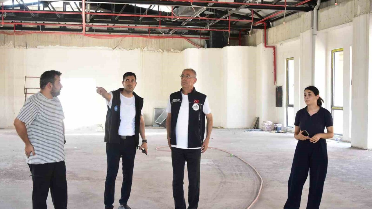 Başkan Yapar, Antakya’daki yatırımları inceledi