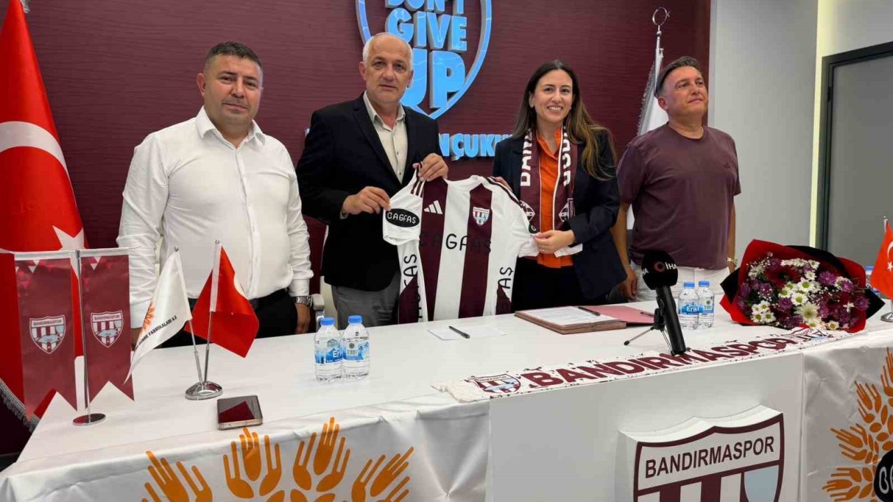 BAGFAŞ, Bandırmaspor’un forma kol sponsoru oldu