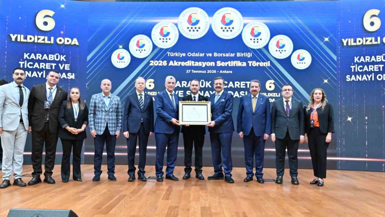 Karabük TSO’dan akreditasyonda Türkiye başarısı