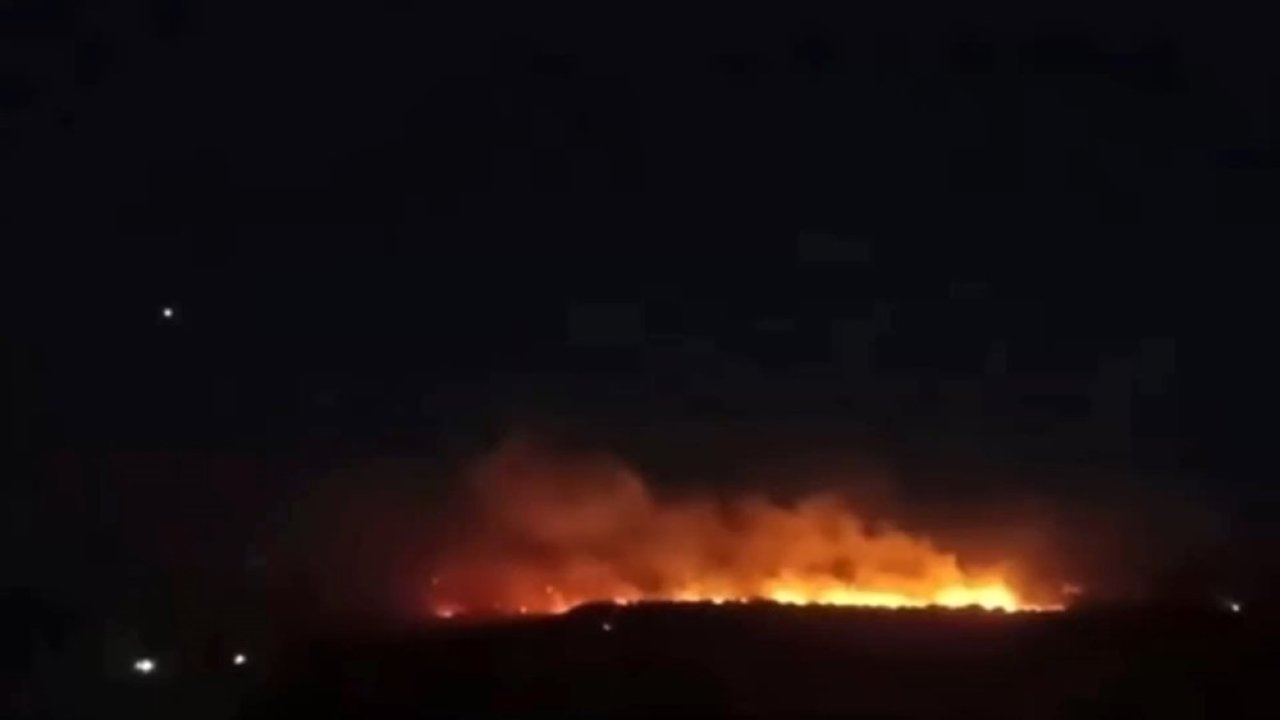 Gaziantep’te orman yangını