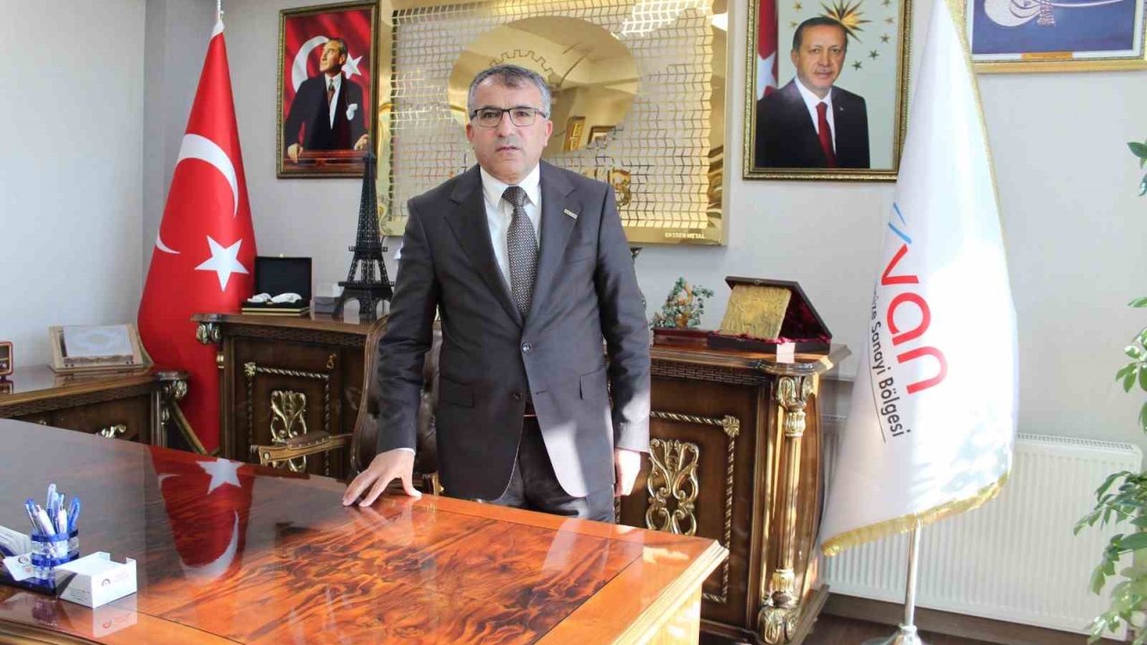 Van OSB Başkanı Aslan’dan yatırımcılara çağrı: "Memleketinize yatırım yapın, hem siz kazanın hem Van kazansın hem de gençlerimiz göç etmesin"