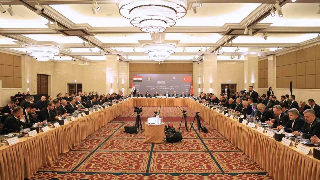 DEİK/Türkiye-Irak Yuvarlak Masa Toplantısı Ankara’da gerçekleştirildi