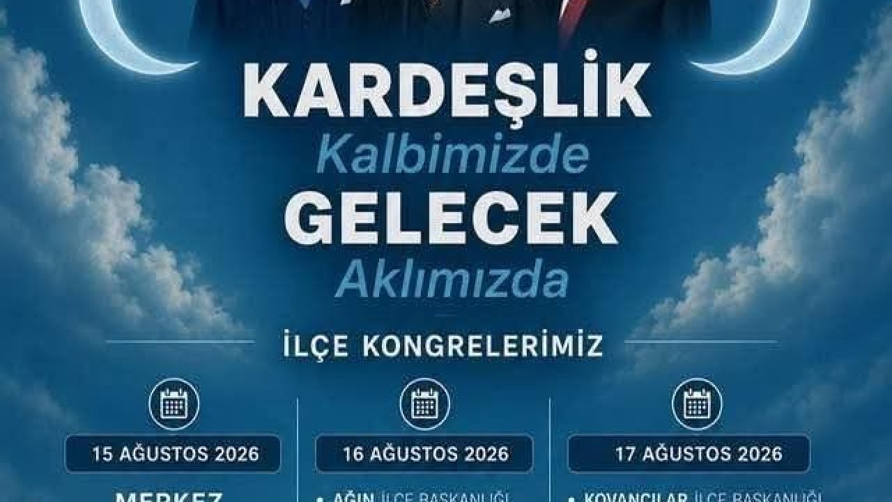 MHP Elazığ’da ilçe kongre takvimini duyurdu