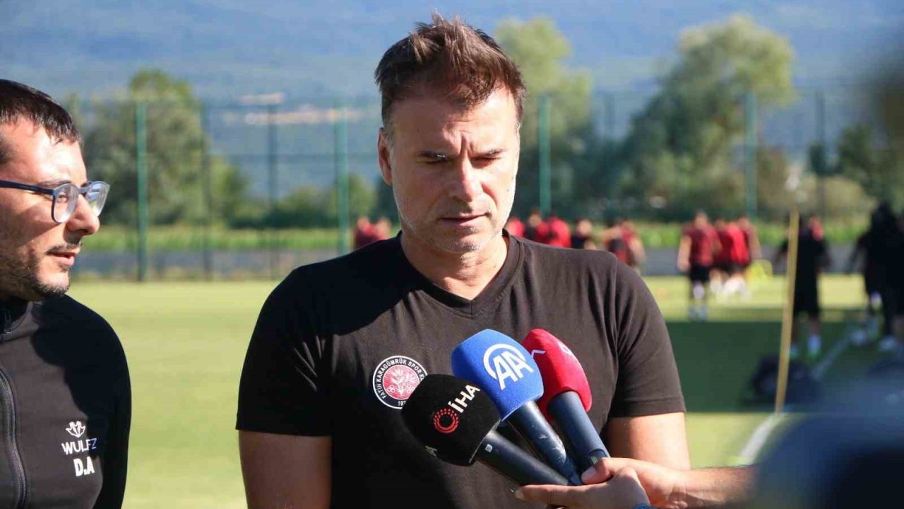 Aleksandar Stanojevic: "Tek hedefimiz var, üst lige çıkmak"