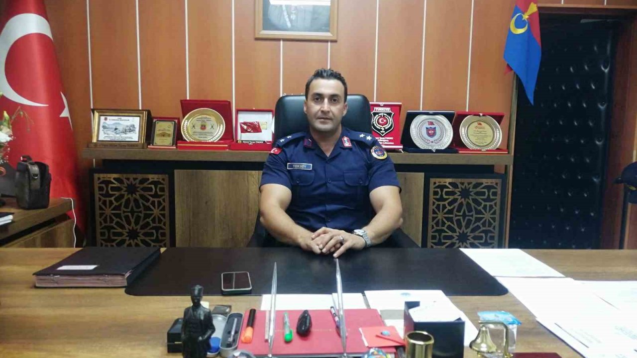 Niksar’a yeni ilçe jandarma komutanı göreve başladı
