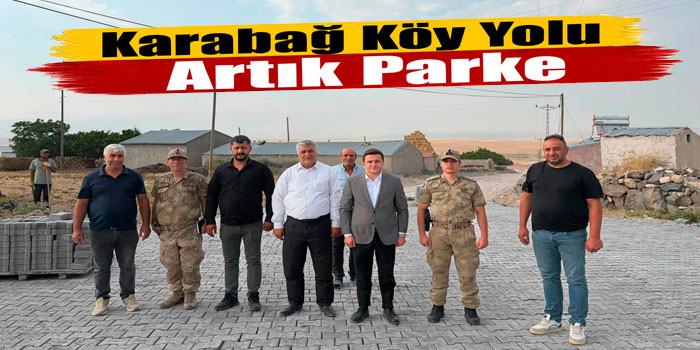 Kaymakam Zengin Karabağ Köyü’ndeki Parke Çalışmasını İnceledi