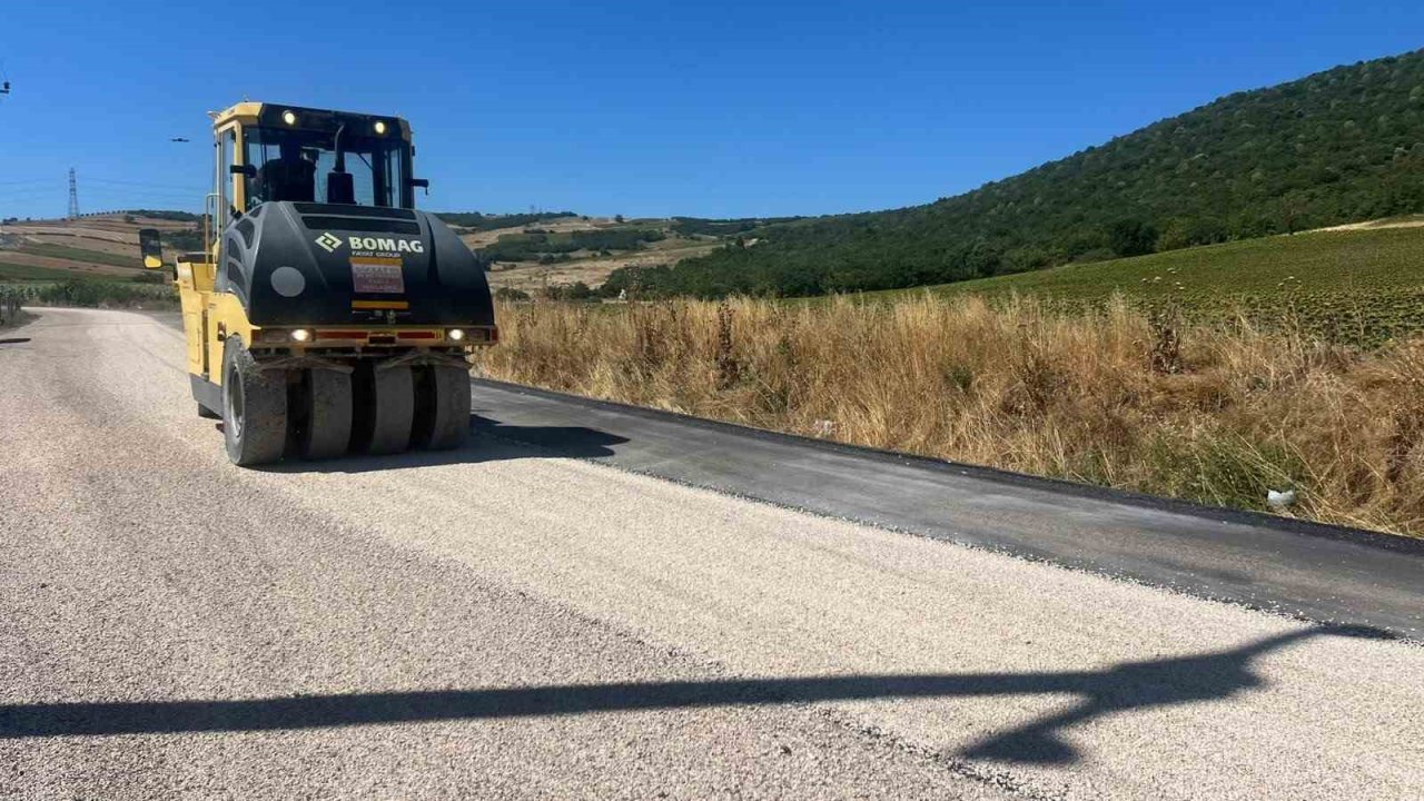 Karacabey ve Mustafakemalpaşa’da yollar yenileniyor
