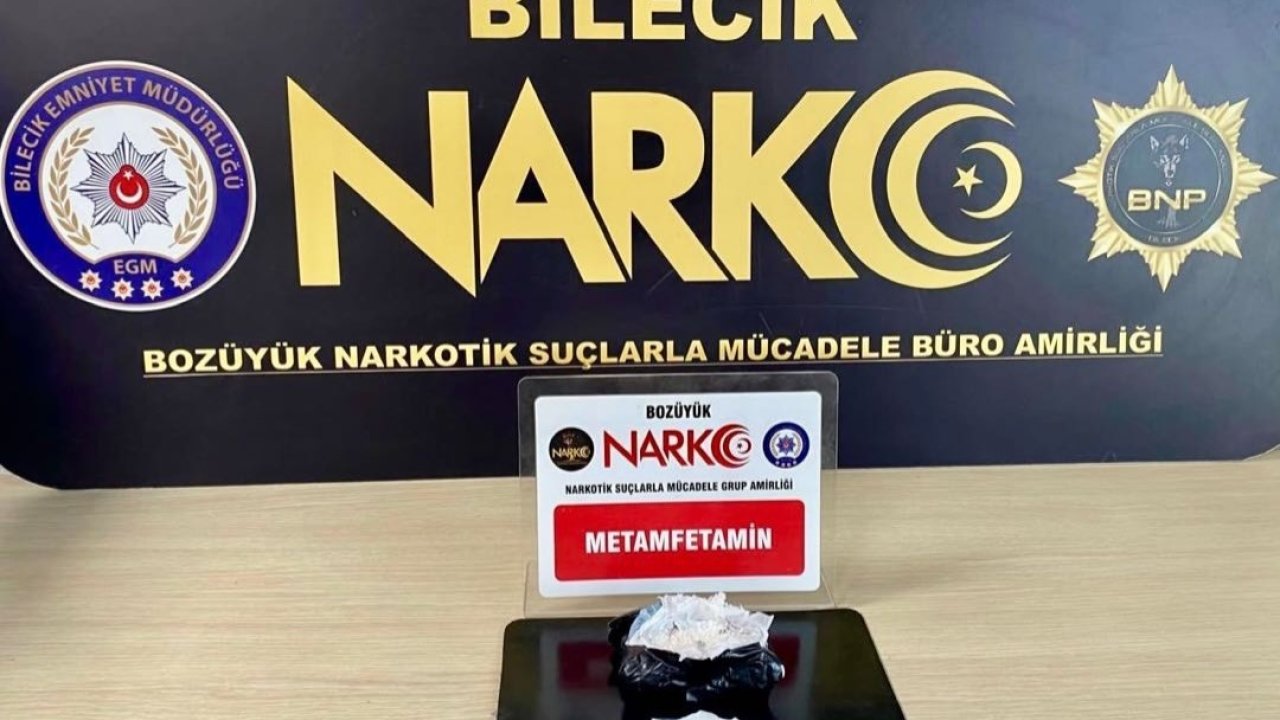 Bilecik’te uyuşturucu operasyonu: 1 gözaltı