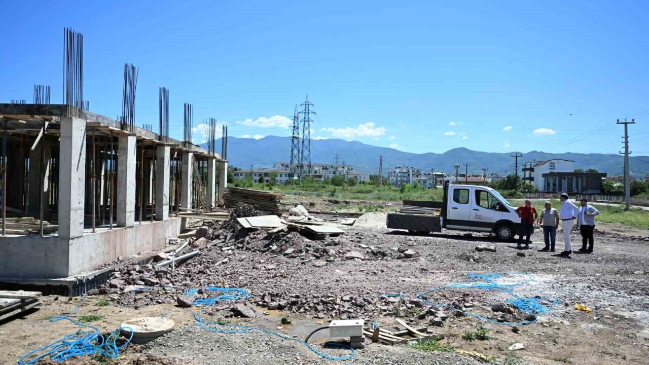 Kartepe’deki yeni Polis Merkezi Amirliği inşaatı yükseliyor