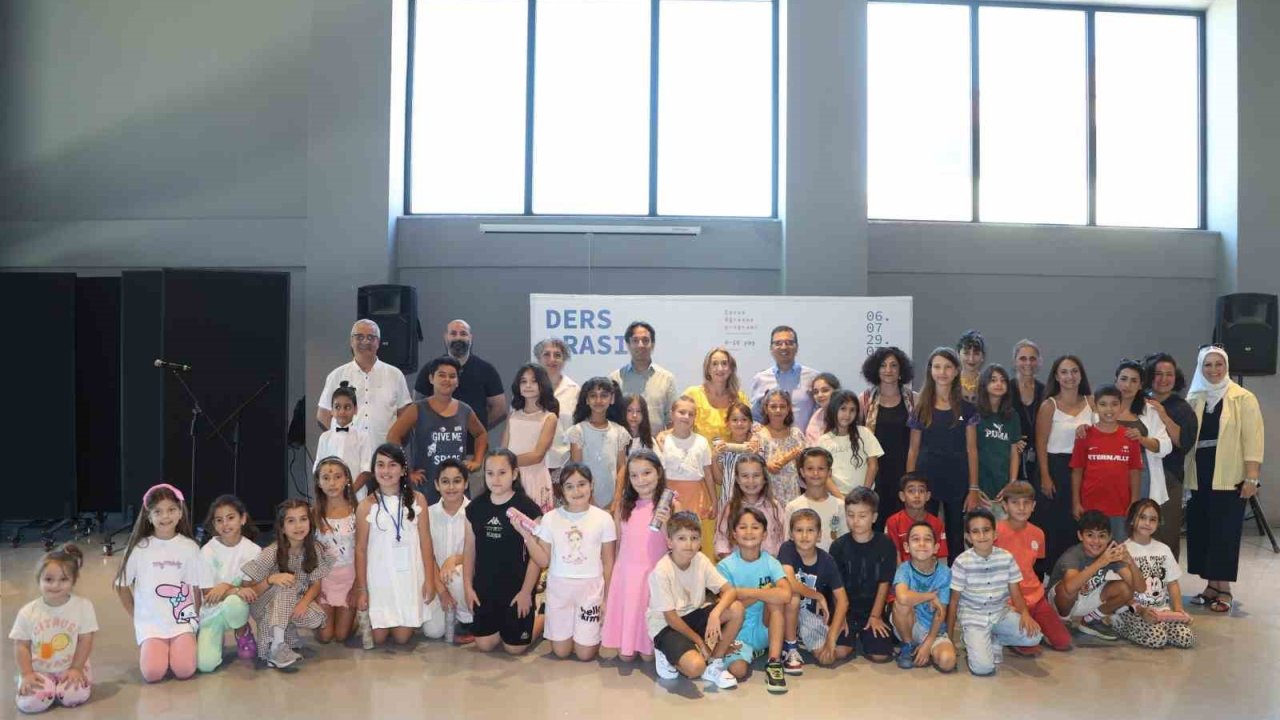 Nilüfer’de çocuklar ’Toprağın İzinde’ sanatı ve doğayı keşfetti