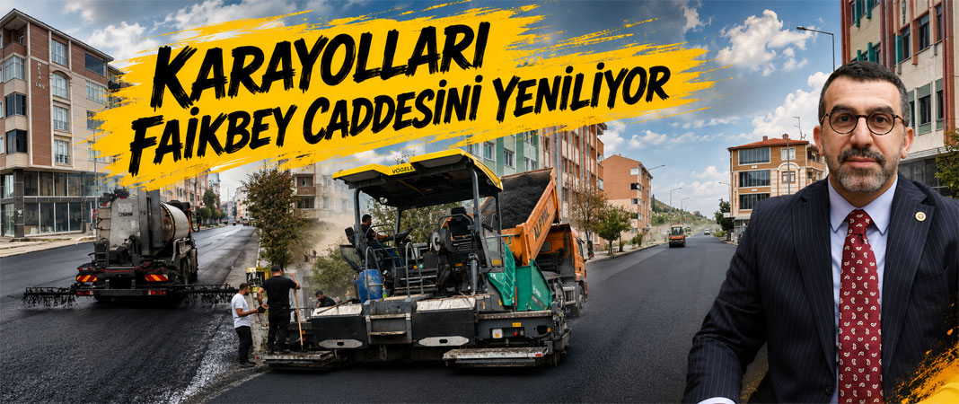 Kars’ın Ana Caddesi Yenileniyor