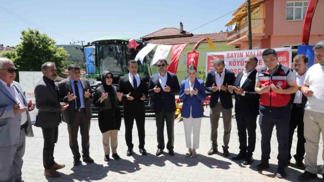Emet’te 9,3 Milyon TL’lik makine parkı projesi hizmete açıldı