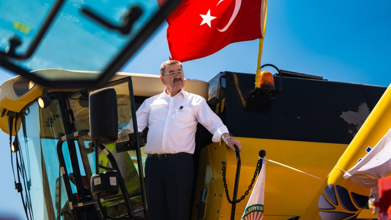 Gölbaşı karabuğdayında hasat zamanı