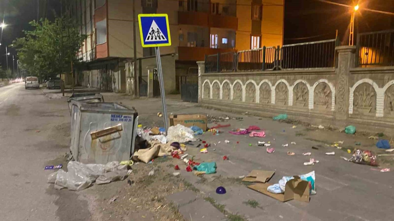 Patnos’un güzelliğine gölge düşüren görüntüler