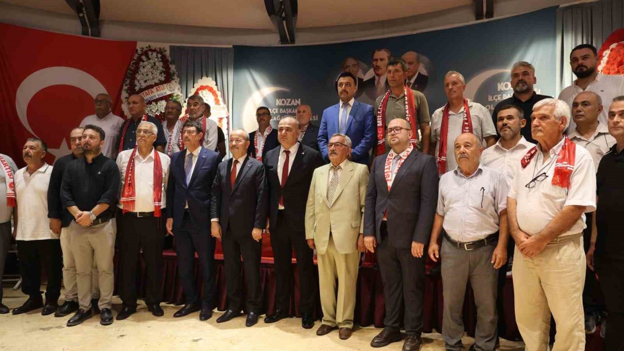 Kozan MHP’de yeni başkan Yusuf Seğmen oldu
