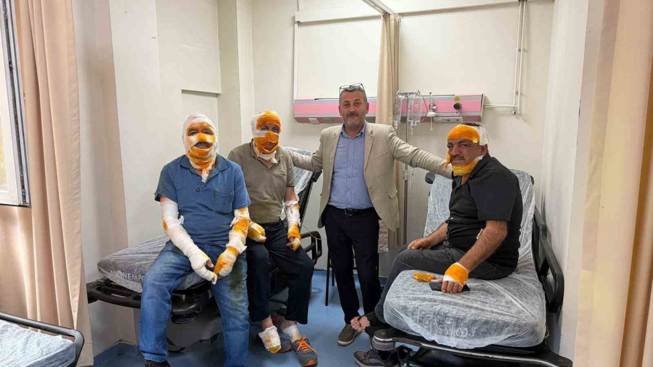 Ordu’da ev yangınında tüp patladı: 5 yaralı