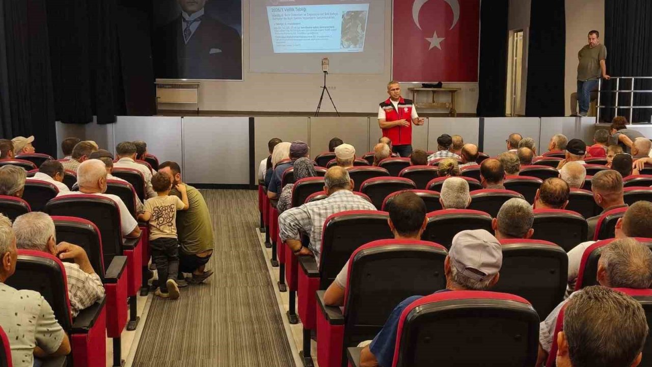 İncirde kaliteyi artıracak uygulamalar üreticilere anlatıldı