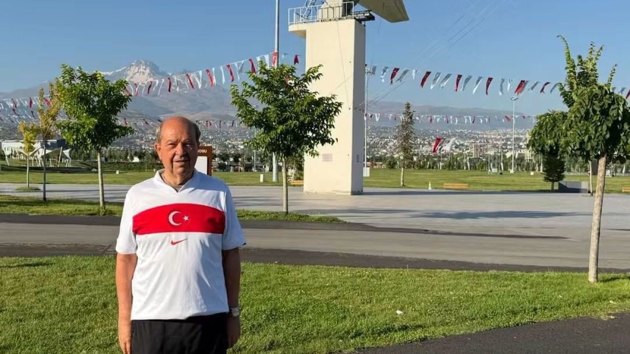 Tatar, Kıbrıs Barış Harekatı’ndan dönen uçakların indiği yerden paylaşım yaptı