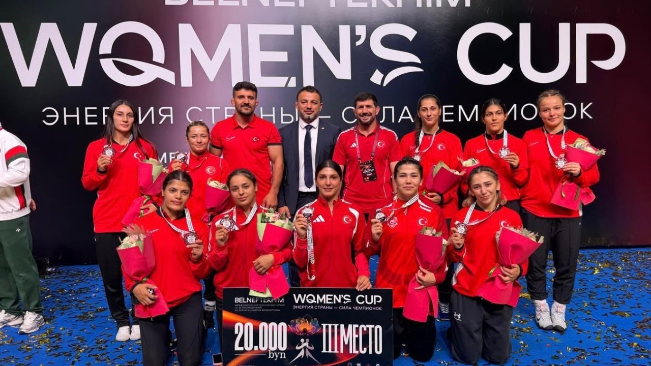 U23 Belneftekhim Women’s Cup’ta milliler, takım halinde 3. oldu