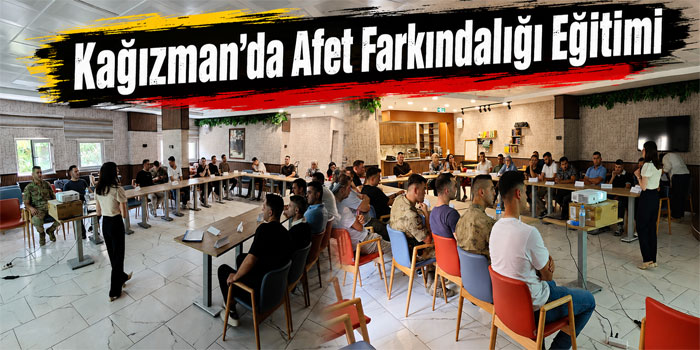 Kağızman’da Afet Farkındalığı Eğitimi