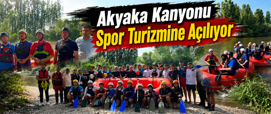 Akyaka Kanyonu’nda Rafting Eğitimi Sona Erdi