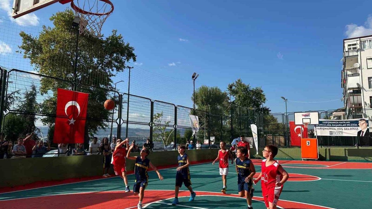 Değirmendere Sahilindeki basketbol heyecanı final müsabakalarıyla sona erdi