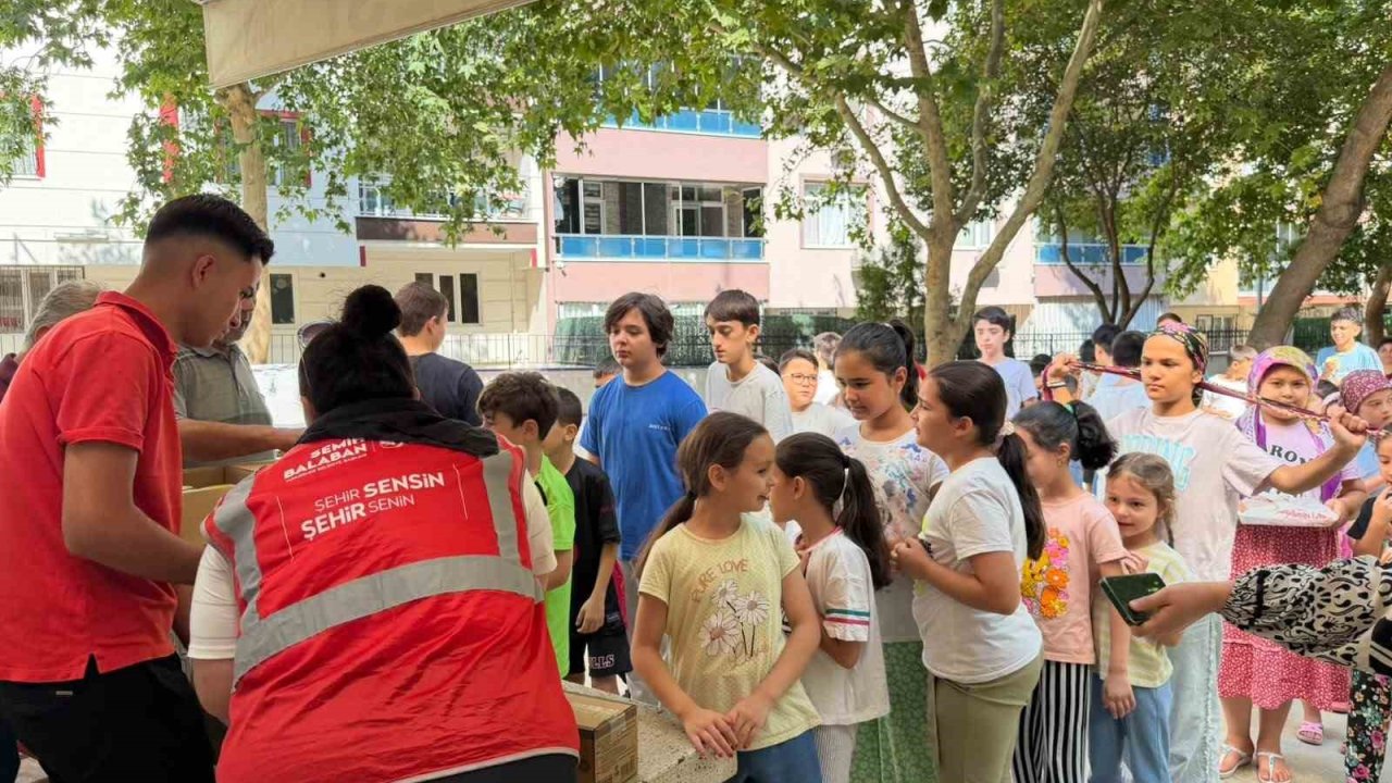 Yunusemre Belediyesi yaz Kur’an kursu öğrencilerini sevindirdi