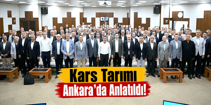 Kars Tarım Müdürü Aydın, Koordinasyon Toplantısına Katıldı