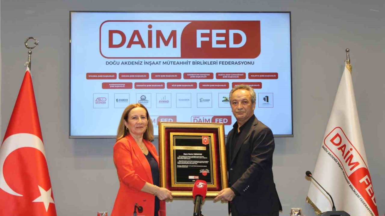DAİMFED’den, üstün hizmet gösterenlere şeref belgesi