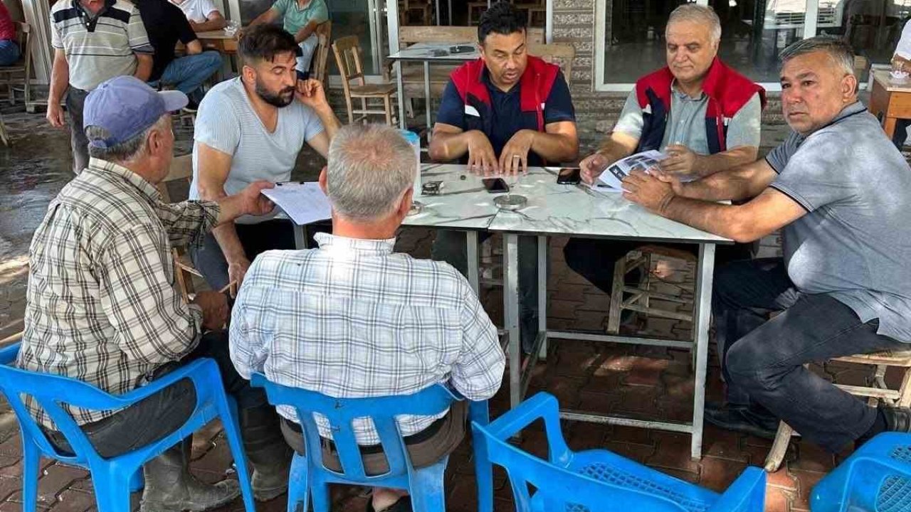 Köşk’te incir üreticilerine ilekleme ve hasat eğitimi