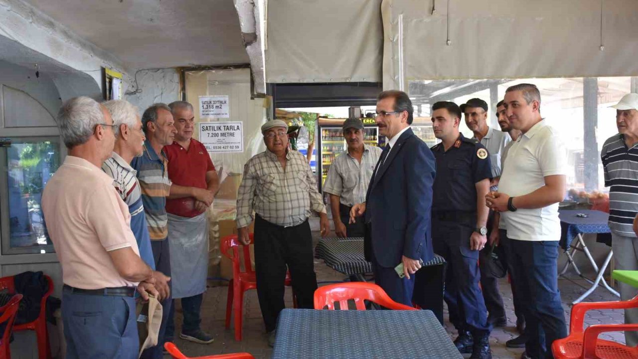 Kaymakam Güldoğan’dan, yangına karşı 112 çağrısı