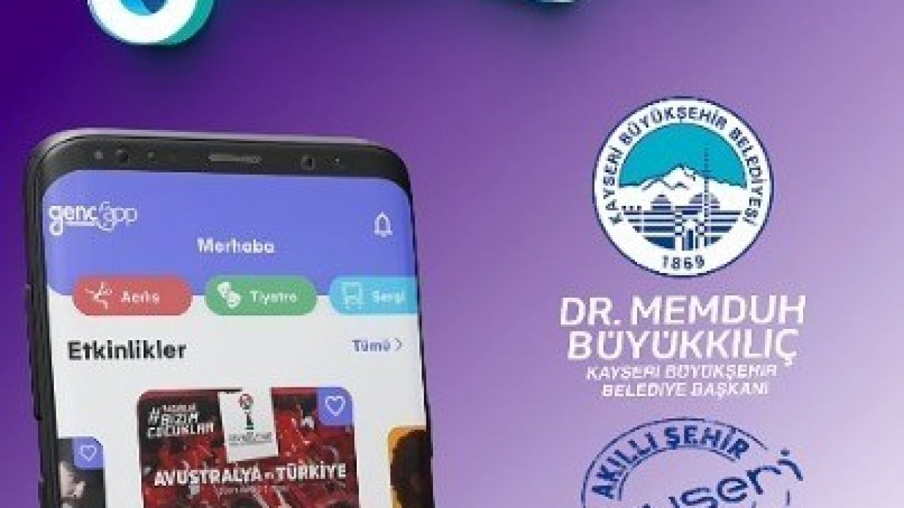 Büyükşehir, GençApp ile Kayseri’nin sosyal hayatını dijitalleştirdi