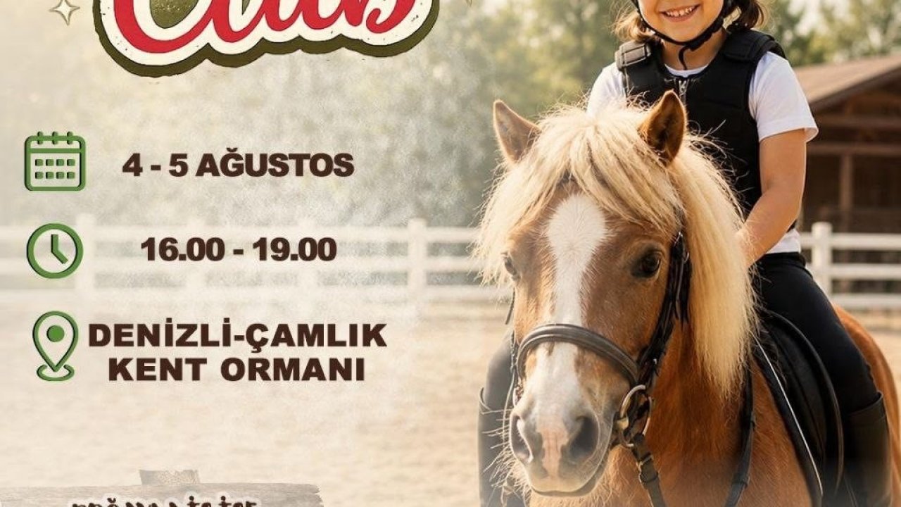 Çocuklar Çamlık Kent Ormanı’nda doğa içinde eğlence dolu iki gün yaşayacak