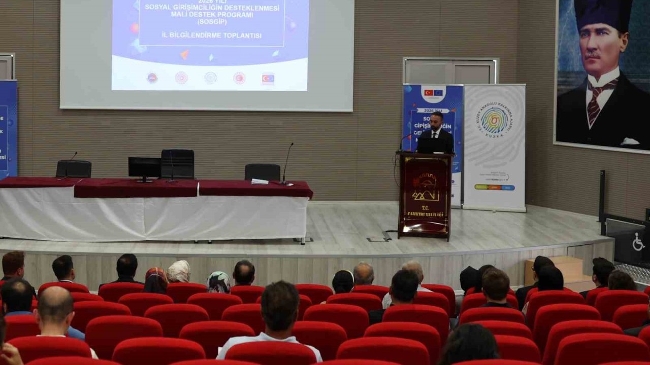 Çankırı’da Sosyal Girişimcilik Mali Destek Programı tanıtıldı