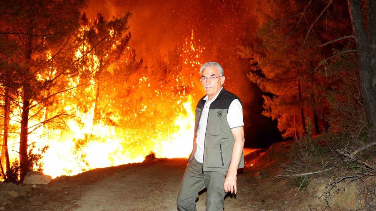 Orman Genel Müdürü Karacabey, sahada ekipleri yalnız bırakmadı