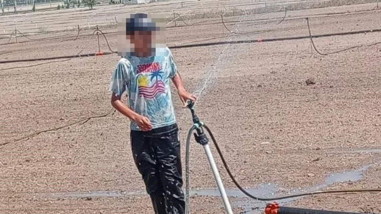 13 yaşındaki motosiklet sürücüsünün öldüğü kaza güvenlik kamerasında