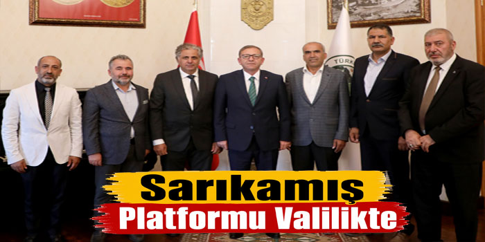 Sarıkamış Platformu Yönetimi Vali Polat’la Bir Araya Geldi